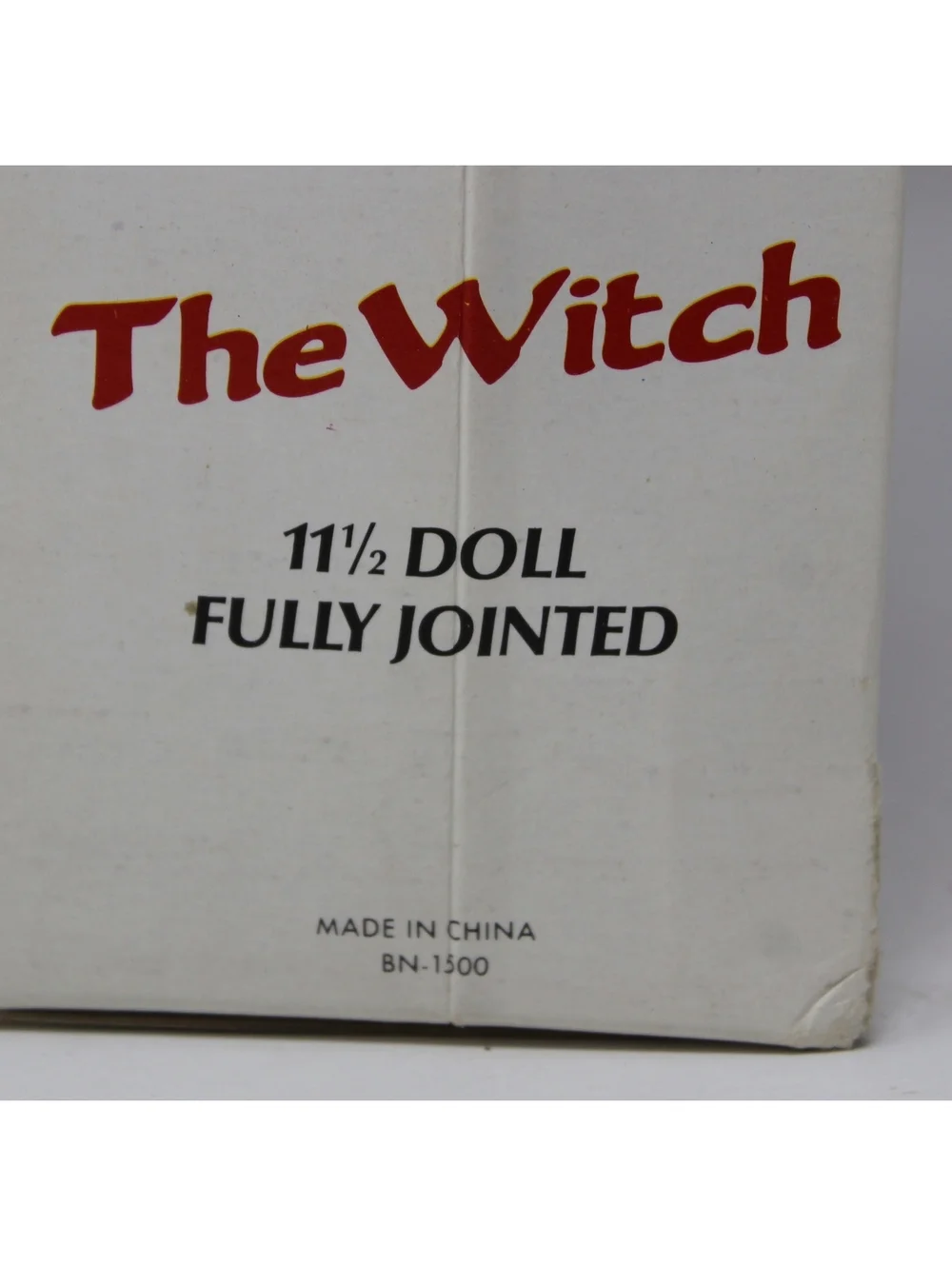 Rare Vintage BIKIN DISNEY SNOW WHITE AND THE SEVEN DWARFS THE WITCH DOLL 11.5